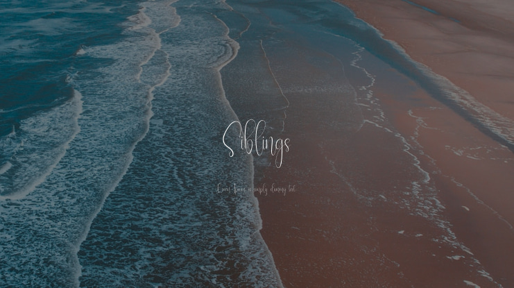 Siblings Font