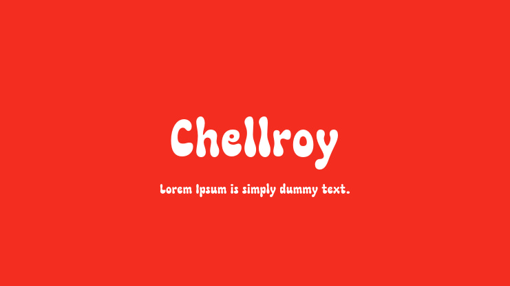 Chellroy Font