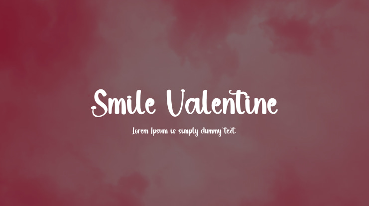 Smile Valentine Font