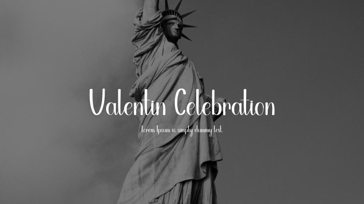 Valentin Celebration Font