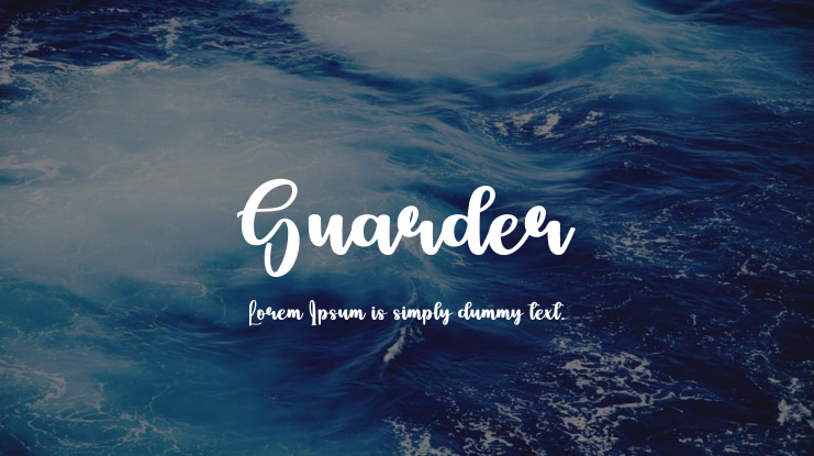 Guarder Font