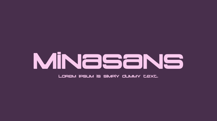 Minasans Font