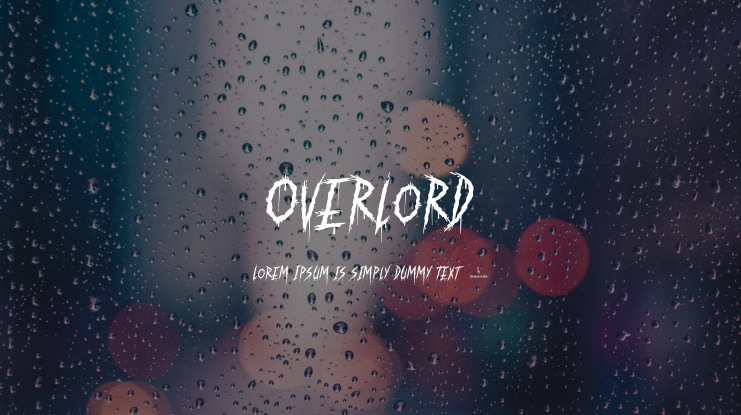 Overlord Font