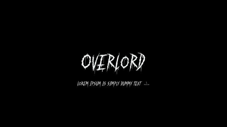 Overlord Font