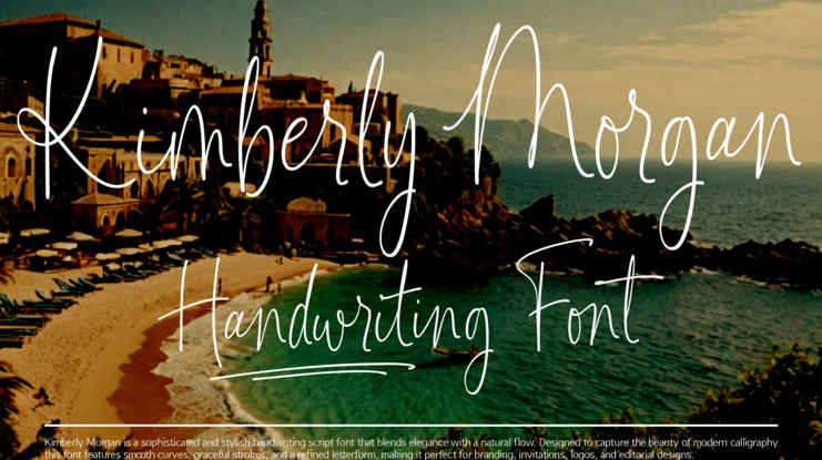 Kimberly Morgan Handwriting Font