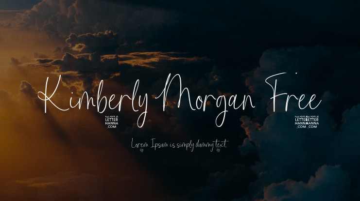 Kimberly Morgan Free Font