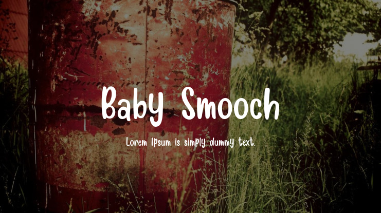 Baby Smooch Font