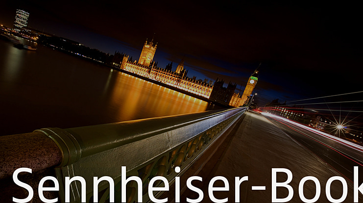 Sennheiser Font Family