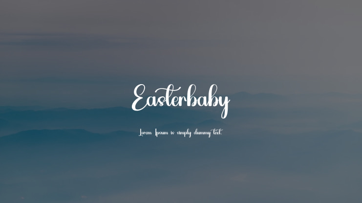 Easterbaby Font