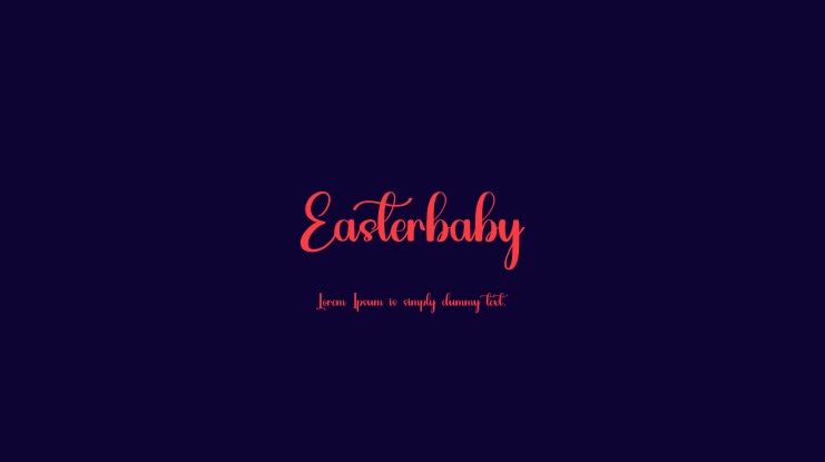 Easterbaby Font