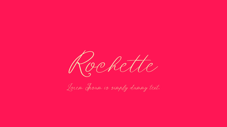 Rochette Font