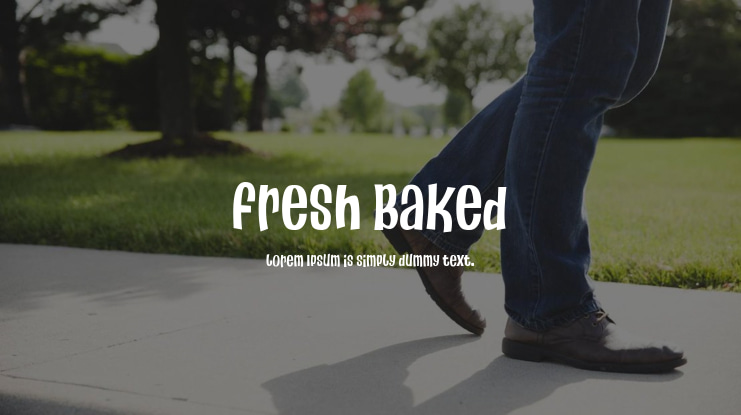 Fresh Baked Font