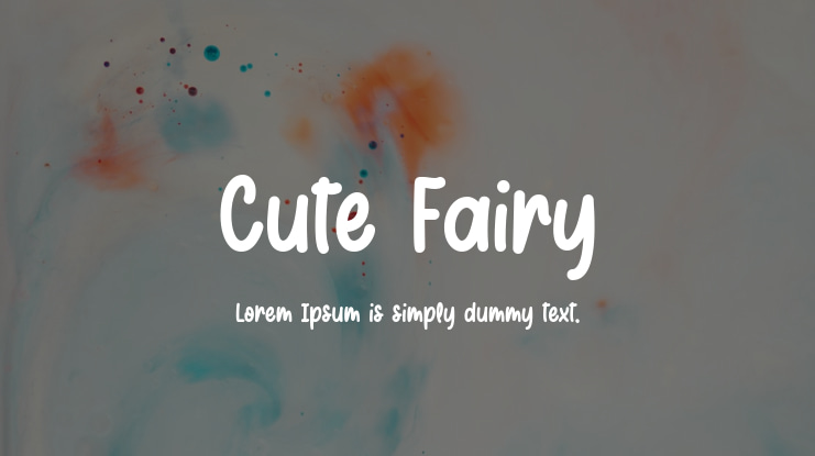 Cute Fairy Font