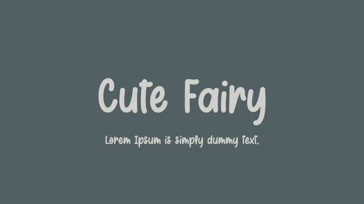 Cute Fairy Font