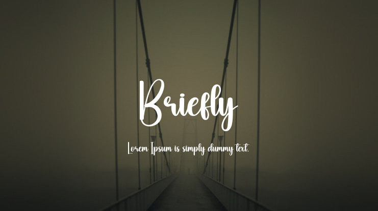 Briefly Font