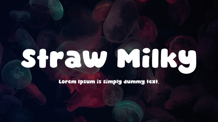 Straw Milky Font