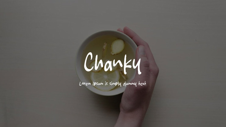 Chanky Font