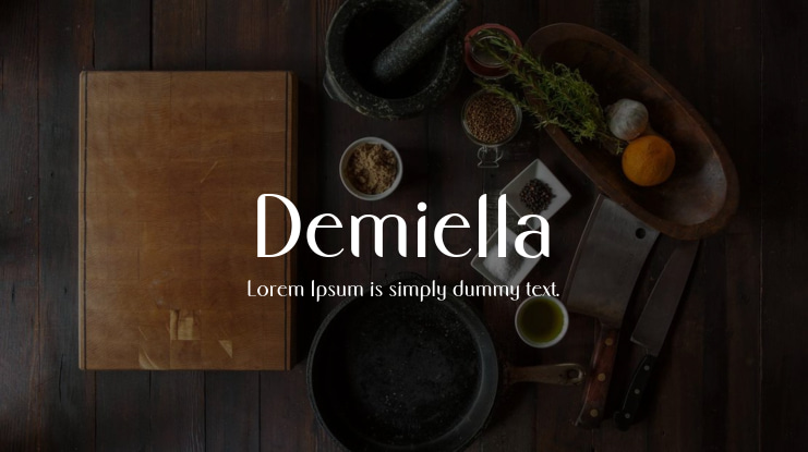 Demiella Font