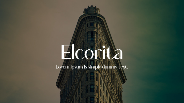 Elcorita Font