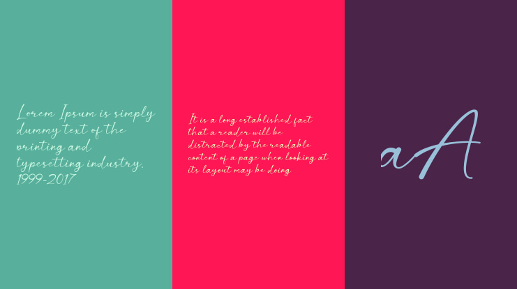 Wings Signature Font