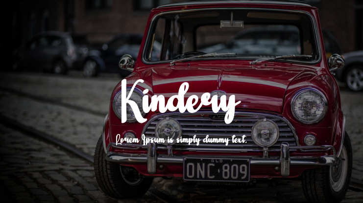 Kindery Font