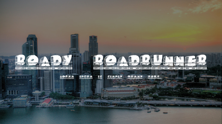 Roady Roadrunner Font