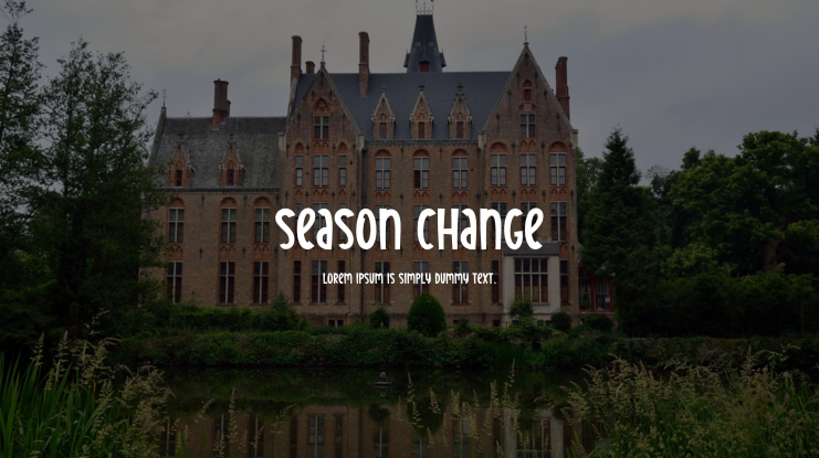 Season Change Font