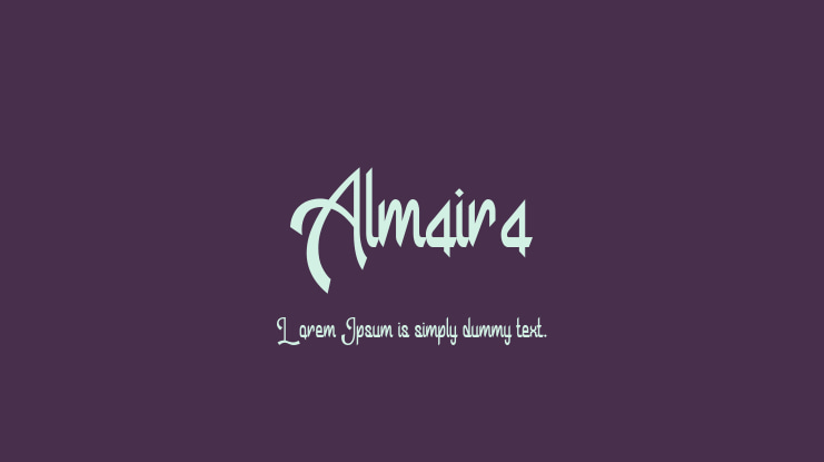 Almaira Font