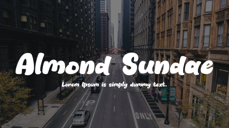 Almond Sundae Font