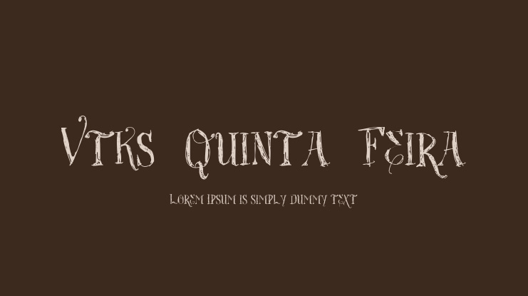 Vtks-Quinta-Feira Font