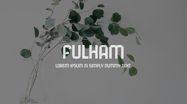 Fulham Font Family