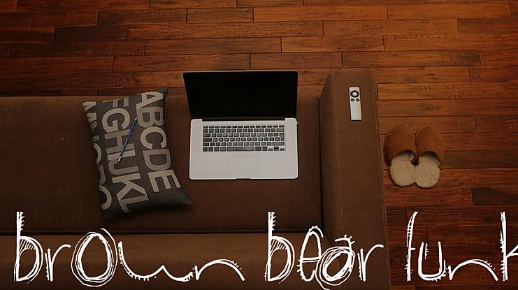 Brown Bear Funk Font
