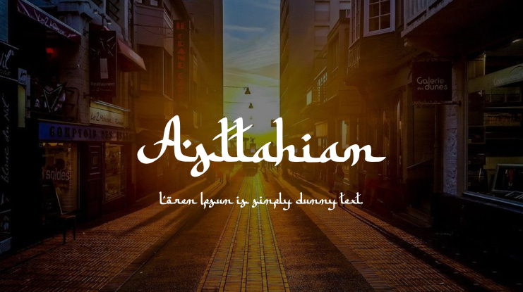 Asttahiam Font