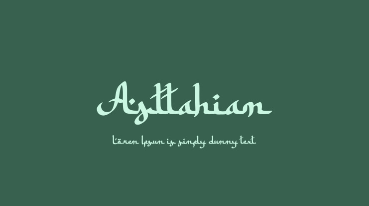 Asttahiam Font
