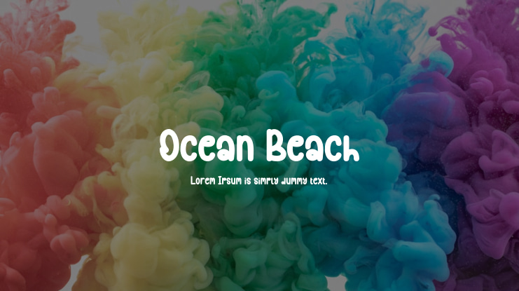 Ocean Beach Font