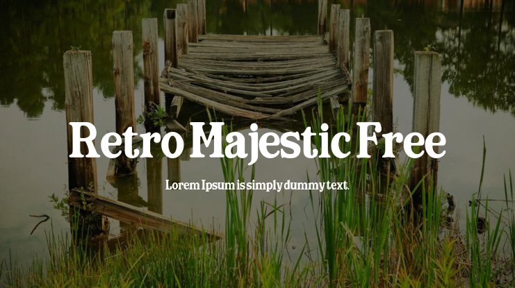 Retro Majestic Free Font Family