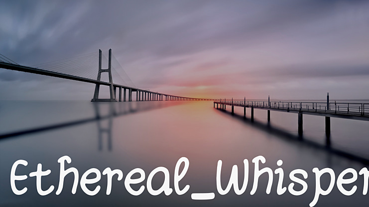Ethereal Whisper Font