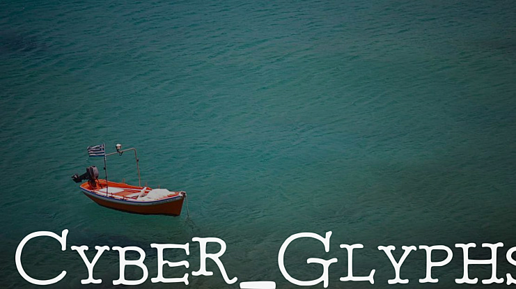 Cyber Glyphs Font