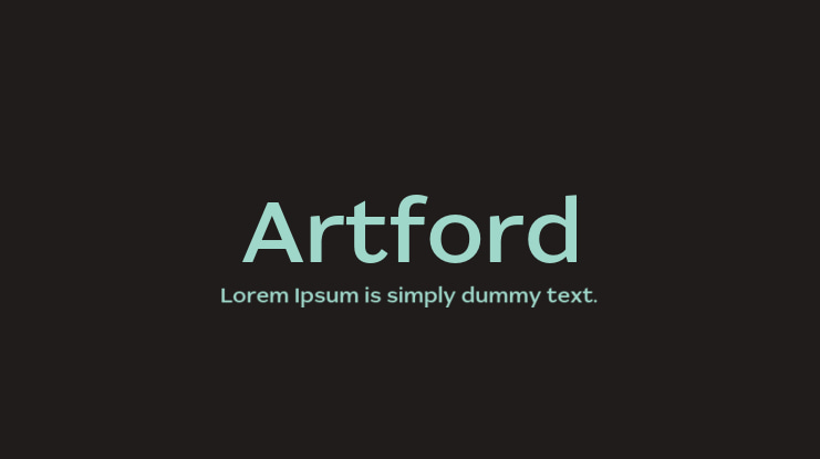 Artford Font