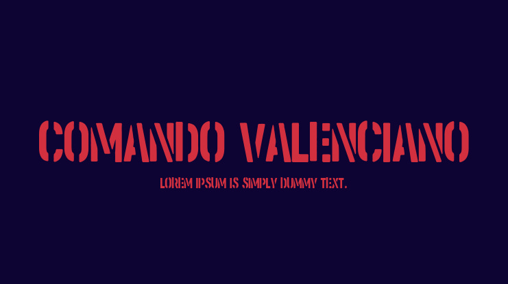 Comando Valenciano Font