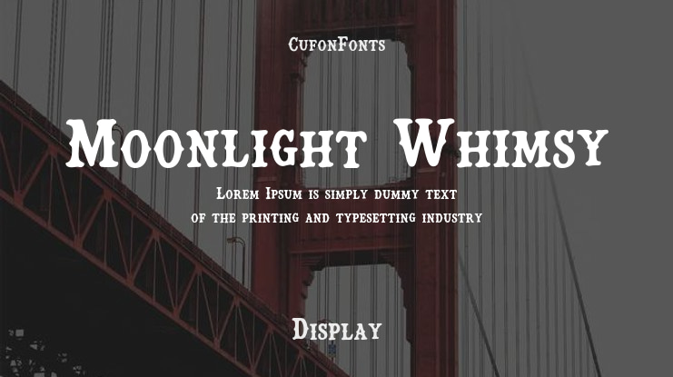 Moonlight Whimsy Font