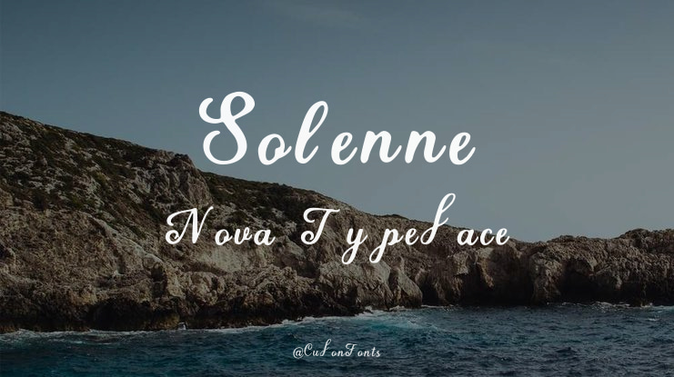 Solenne Nova Font