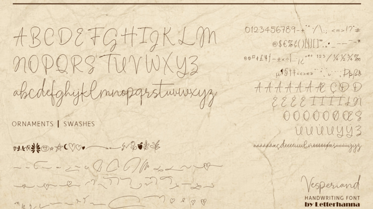 Vesperiand Free Font