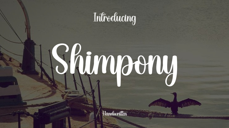 Shimpony Font