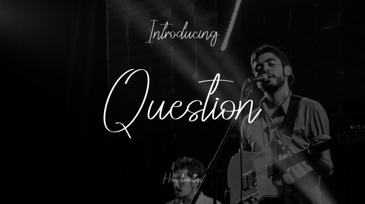 Question Font