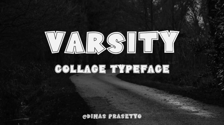 Varsity Collage Font