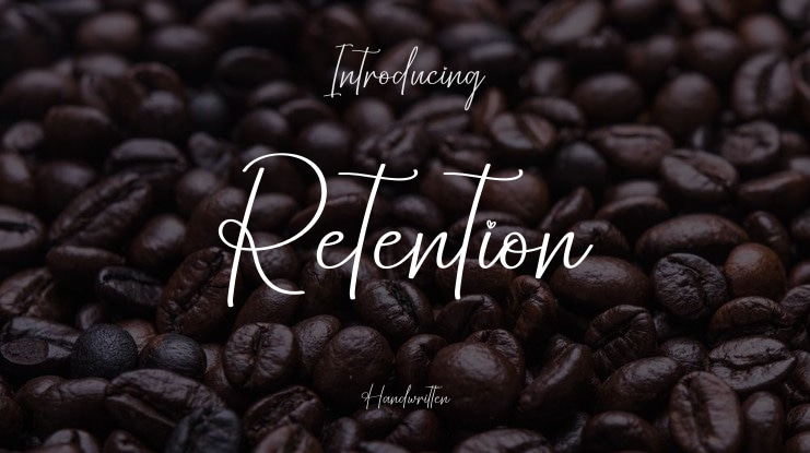 Retention Font