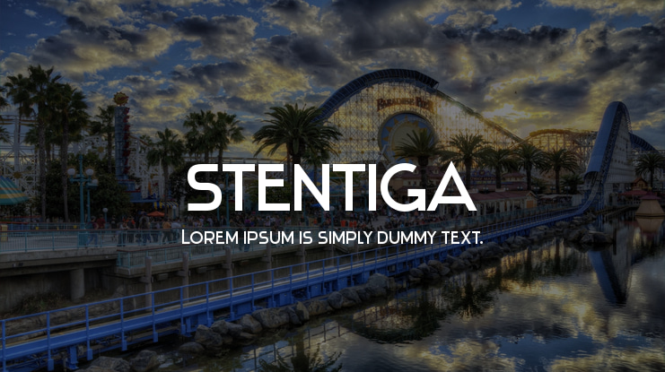 Stentiga Font