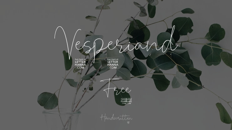 Vesperiand Free Font