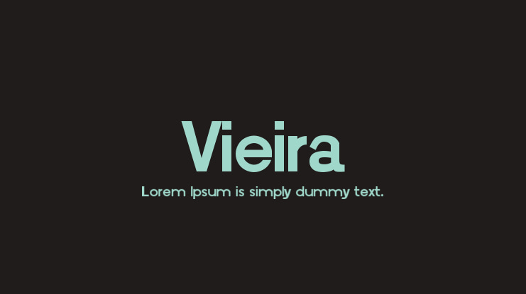 Vieira Font Family